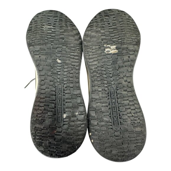 Skechers Relaxed Fit Memory Foam Mens Size 10 M Black Tie Casual Comfort Shoes - Picture 6 of 9